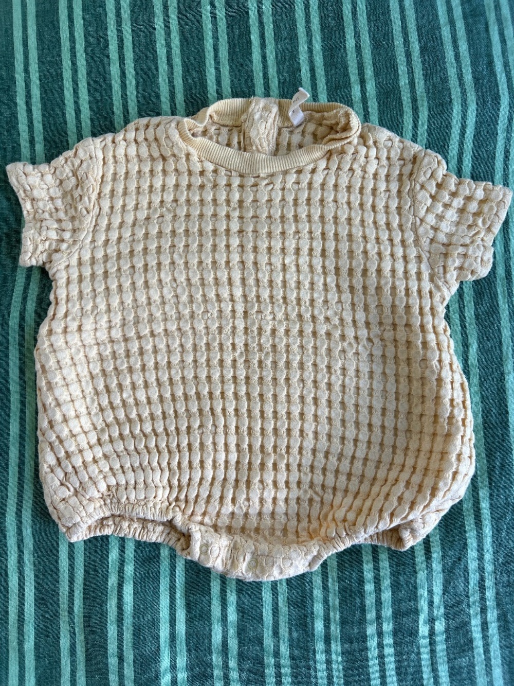 Butter Cream Quincy Mae Onesie